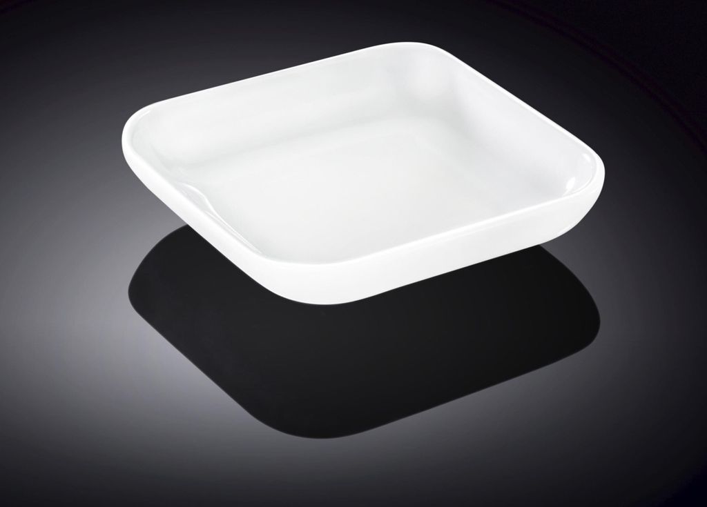 Wilmax Schale 8.5 x 8.5 cm aus Porzellan, Weiß WL-992676/A Produktbild 