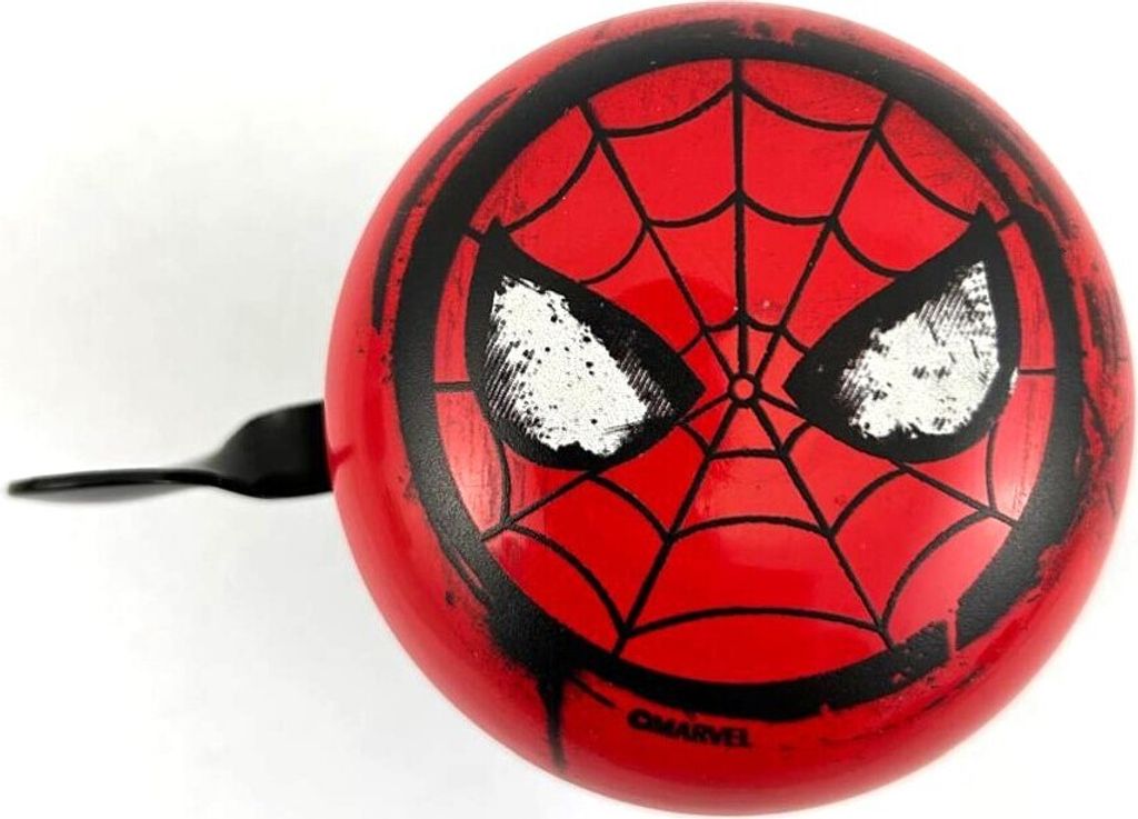 Marvel 2-Klang Fahrradklingel "Retro Spiderman", Ø 60mm, Produktbild 