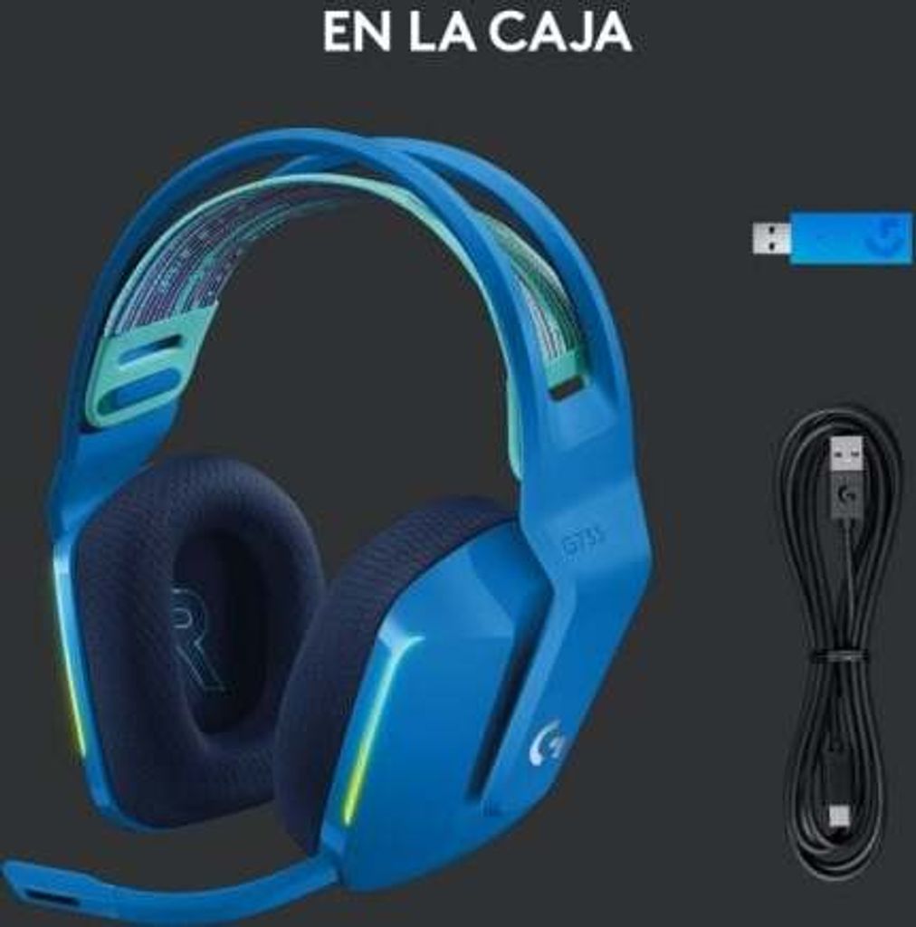 Logitech G G733 Lightspeed blau Produktbild 15