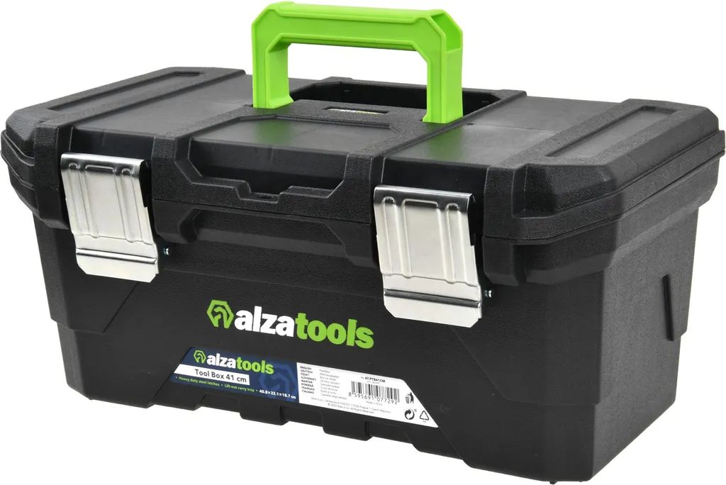 Boîte à outils 41 cm AlzaTools - Organisateur de chantier multi-usage