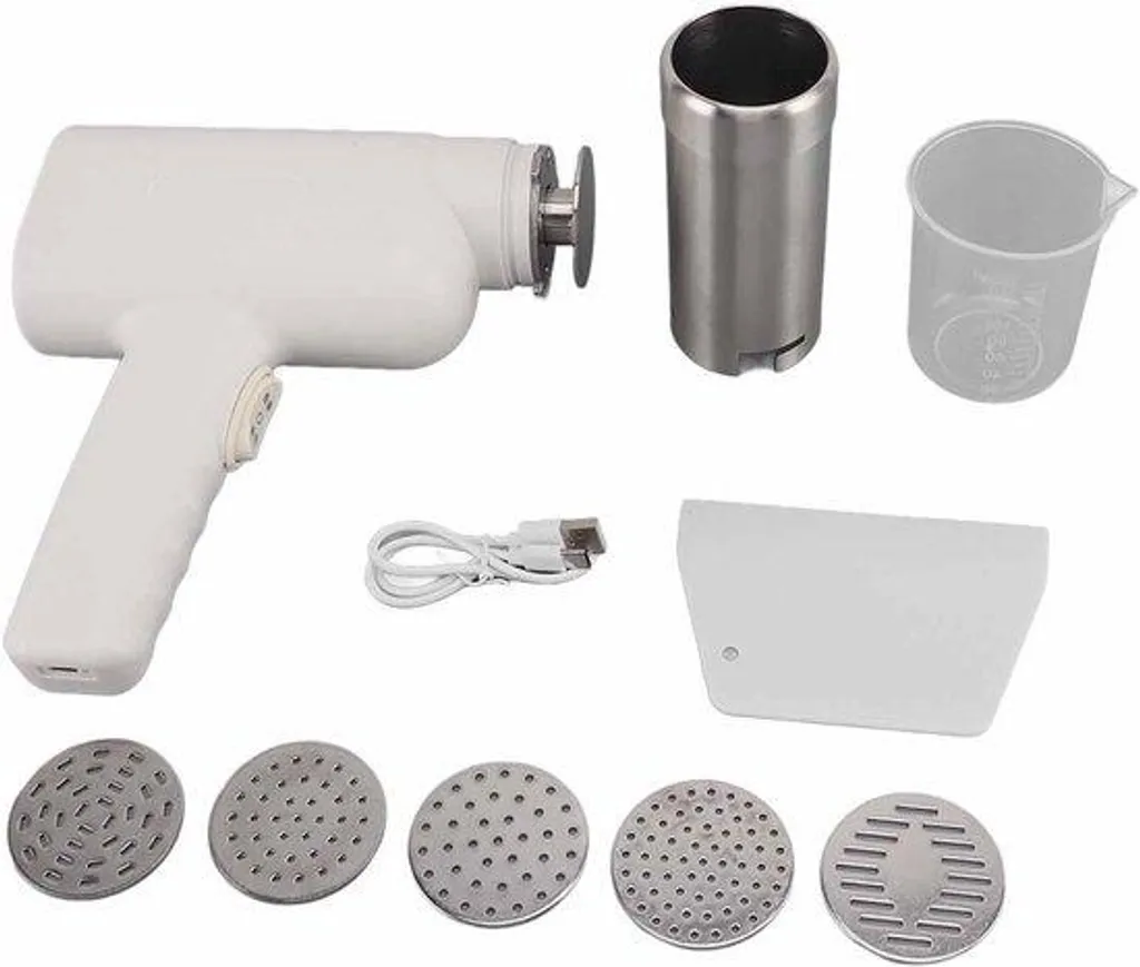 Machine à pâtes pour cuisine maison Allecto Plus - Modèle sans fil 5 en 1