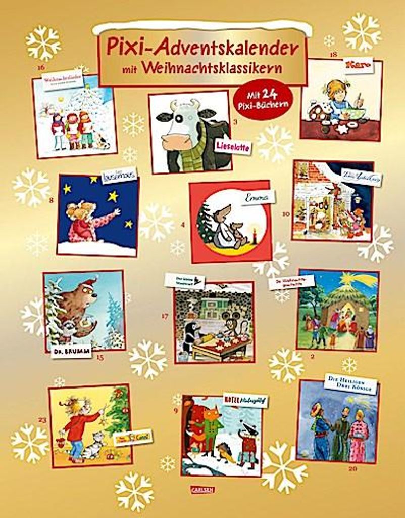 Pixi Adventskalender GOLD 2026 Produktbild 