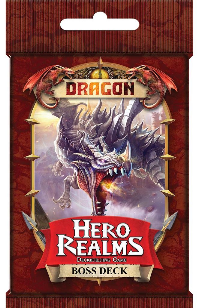 Hero Realms: Boss Deck – The Dragon – Juego de mesa – White Imagen del producto 