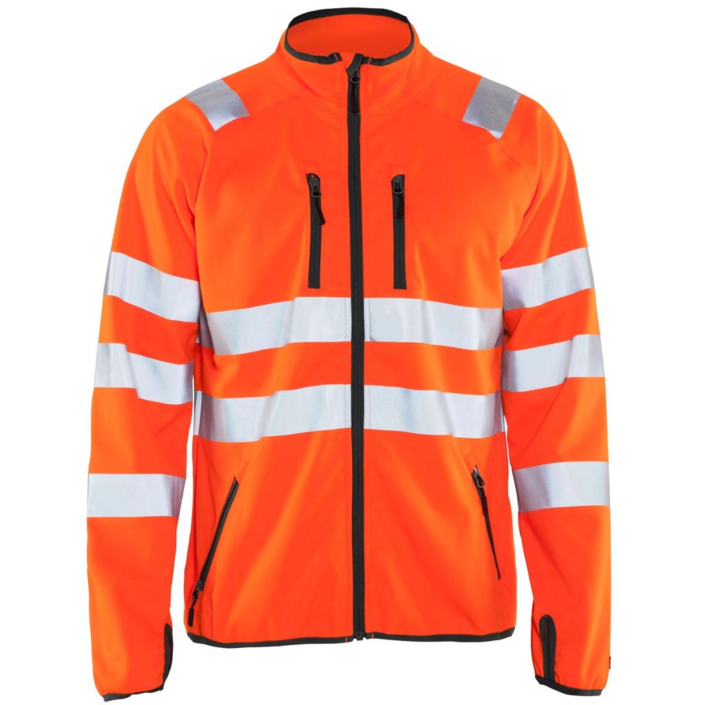 Blakläder High Vis Softshell Jacke 4906 2512 in div. Farben, Farbe:orange, Größe:M