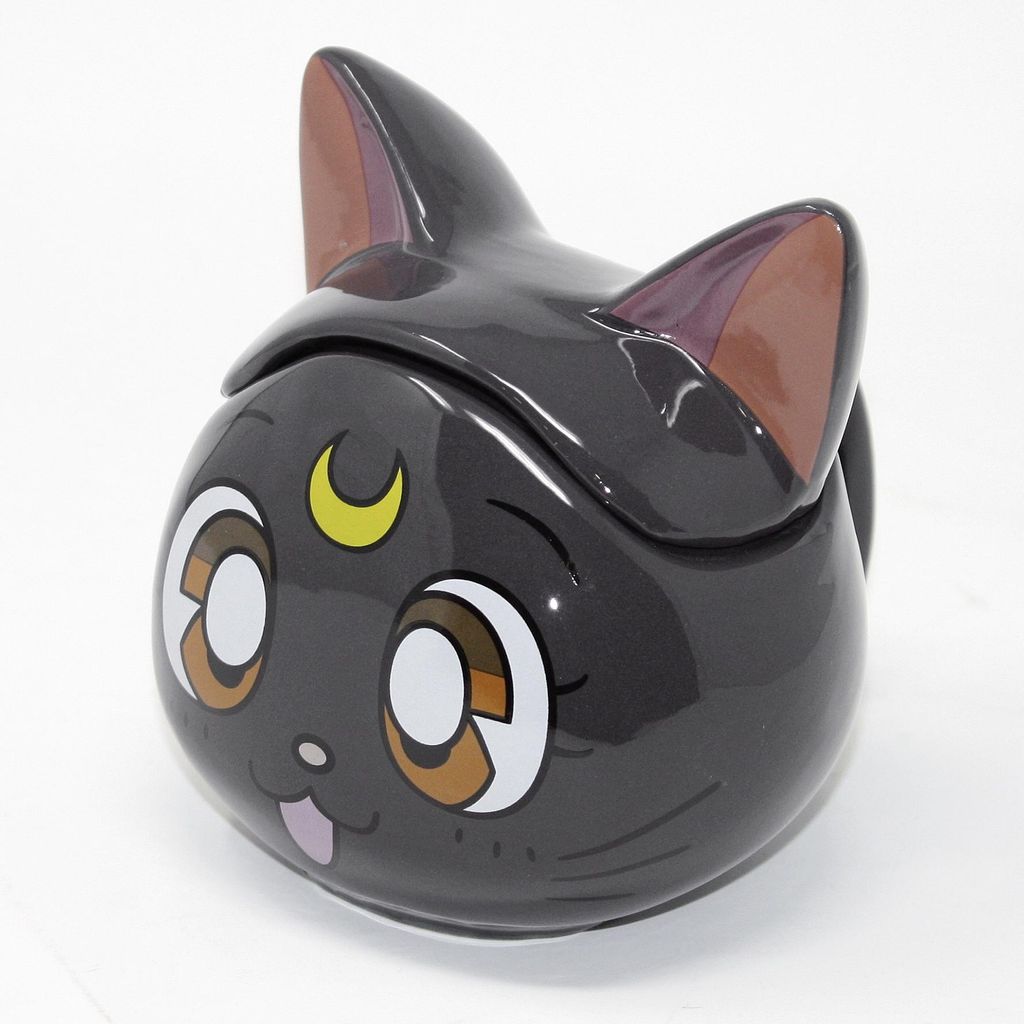 Tasse en céramique Sailor Moon 3D Head - Luna (350 ml) Image du produit 