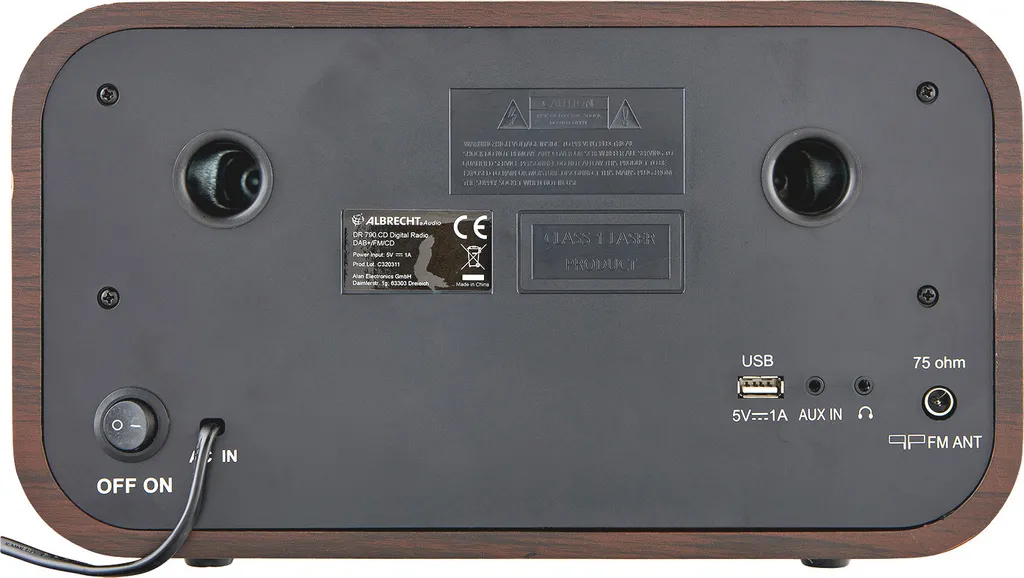 Système audio stéréo 4.1 Albrecht DR 790 Bluetooth avec télécommande - 3