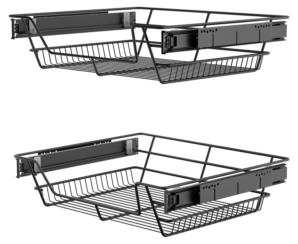 YARDIN 2X Tiroir de cuisine 60 cm, système de glissières, Image du produit 