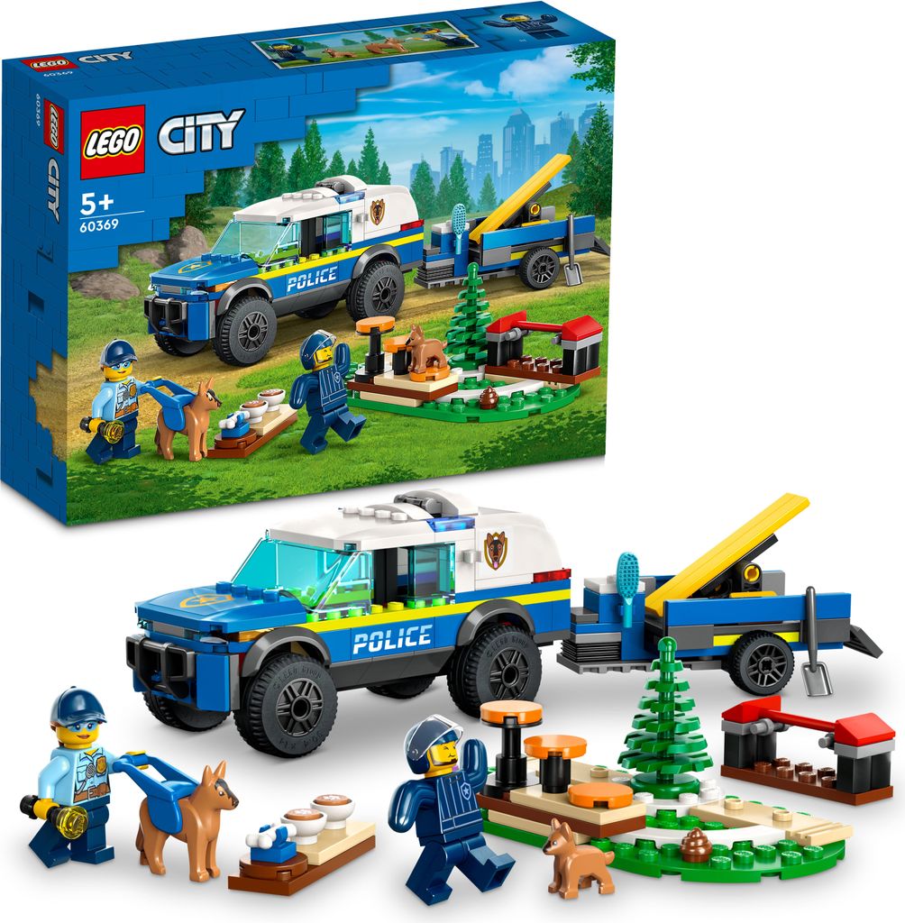 Stavebnica LEGO City 60369 Mobilné cvi?isko pre policajné Obrázok produktu 