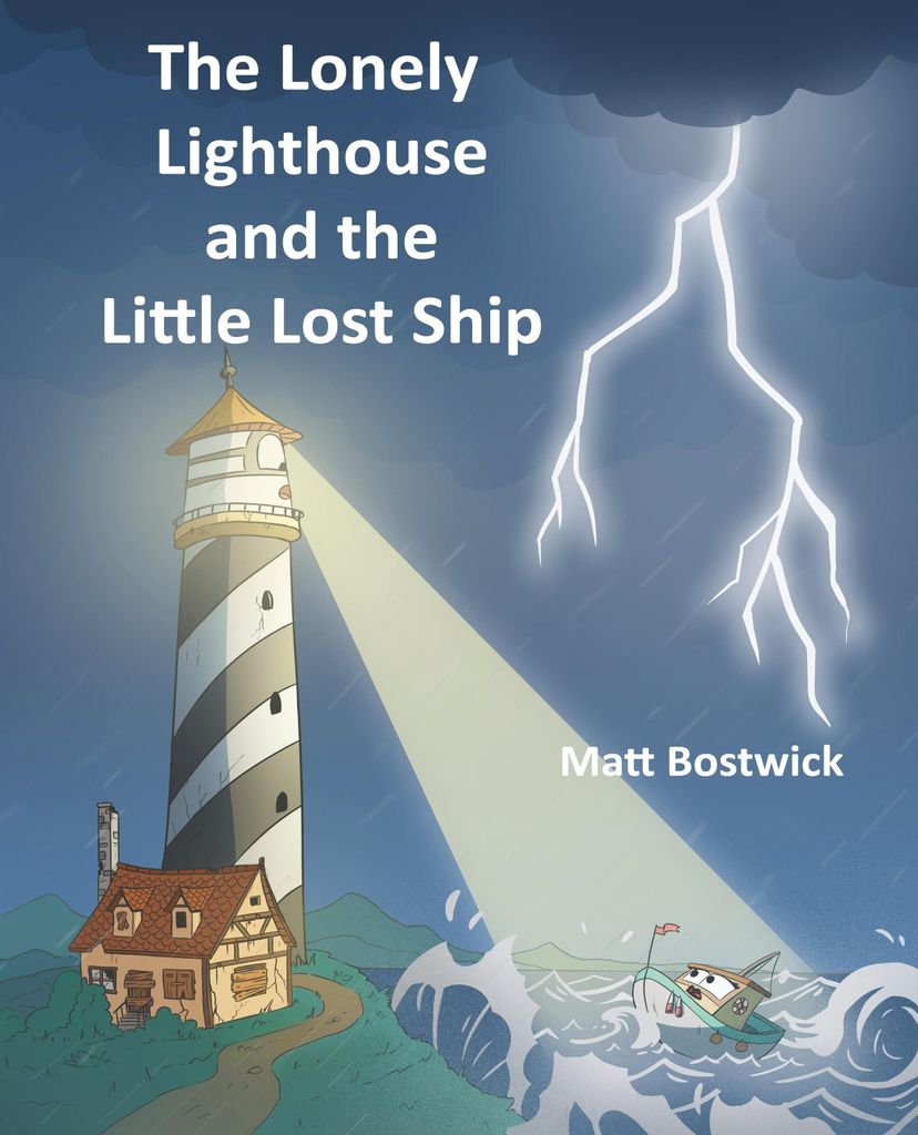 The Lonely Lighthouse and the Little Lost Ship