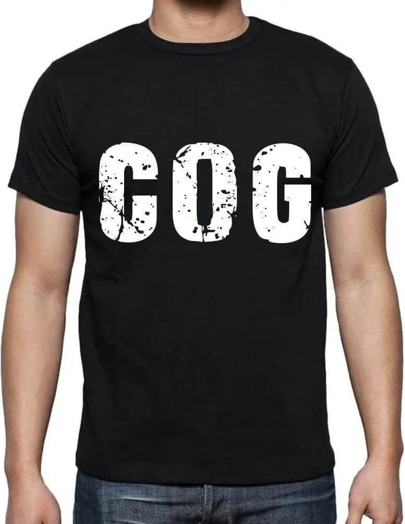 Herren Grafik T-Shirt Kogge – Cog – Öko-Verantwortlich Vintage Jahrgang Kurzarm Lustige Druck Geburtstag Geschenk Mann