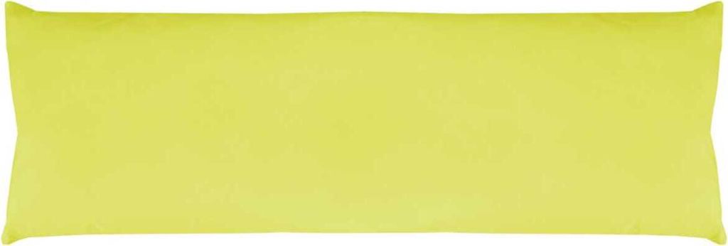 Seitenschläfer Kissenhülle Grün ca. 40x120 cm – Mikrofaser Produktbild 
