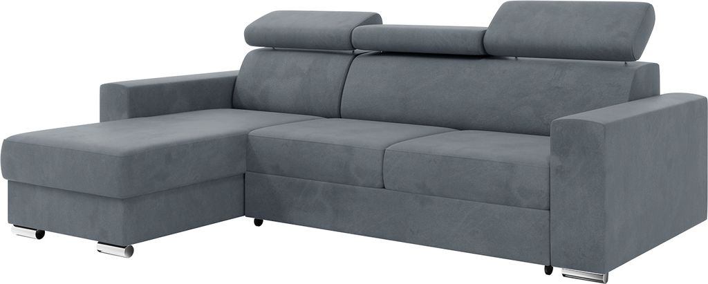 MEBLINI Schlafcouch mit Bettkasten - Ecksofa mit Produktbild 