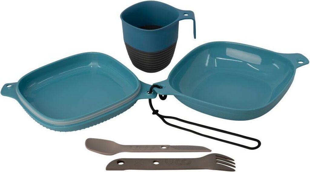 UCO Lunchbox 6-teilig blau-grau