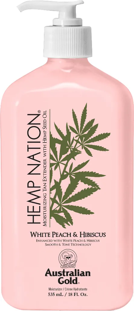 Infusion Chanvre Doré Nation White Peach Hibiscus relaxante 50g