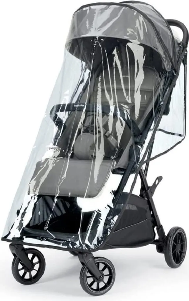 Habillage pluie transparent pour poussette Inglesina Now, accessoire