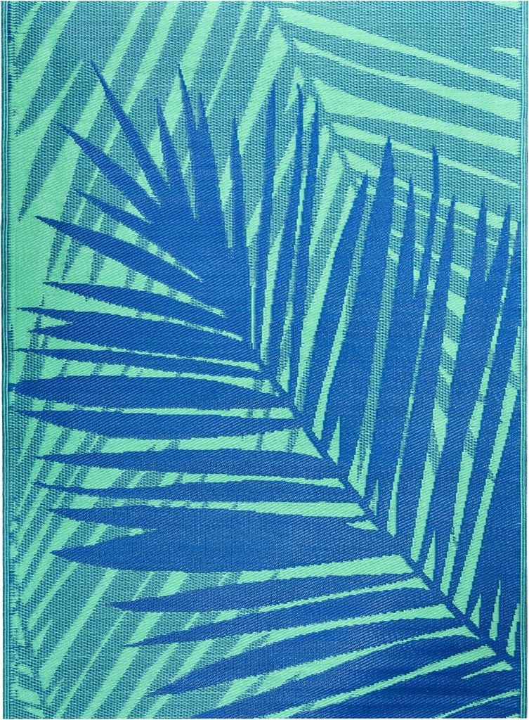 Marrakesch Outdoor Teppich Malibu 160x230cm Outdoorteppich wetterfest modern Für Terrasse Balkon oder Garten