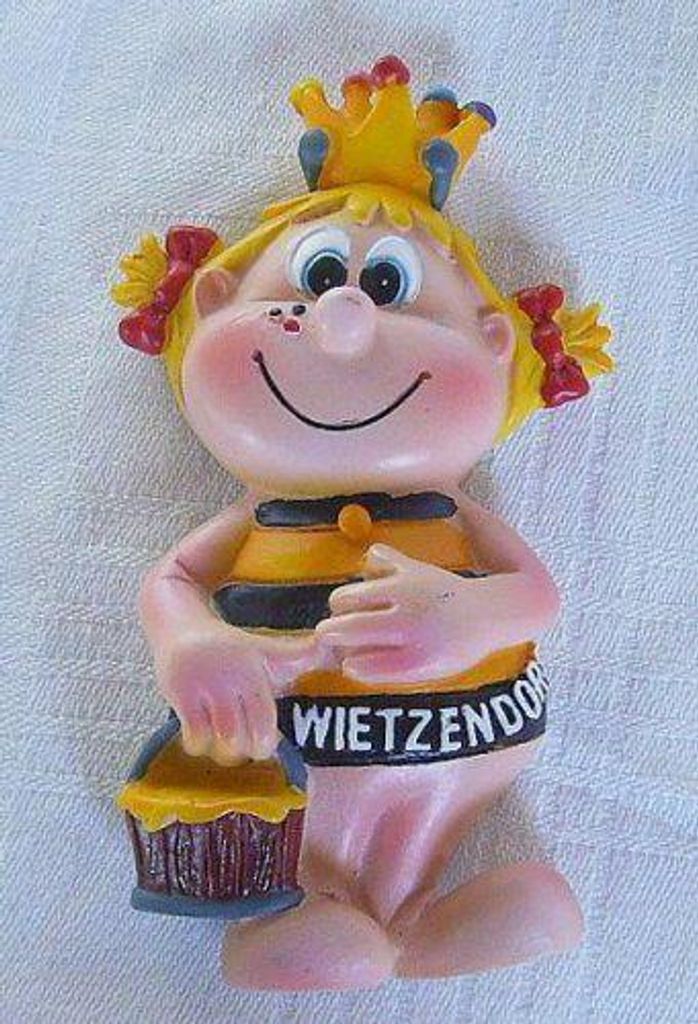 Biene Wietzendorf Maskottchen Magnetfigur Figur Nr.2