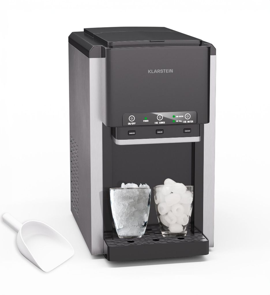 Klarstein ArcticBlend 3-en-1 machine à glaçons, 20 kg/24 h, Image du produit 