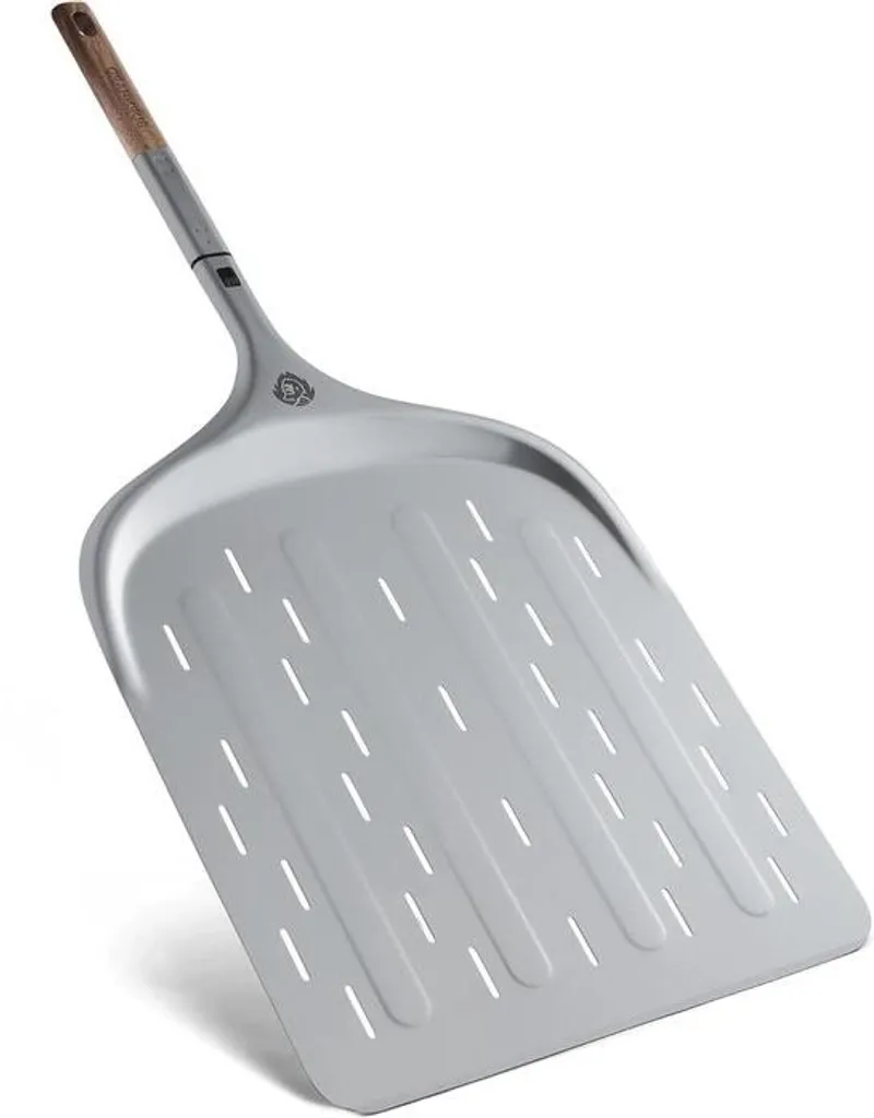 Pelle à pizza en aluminium avec manche en bois 30cm pour four à bois