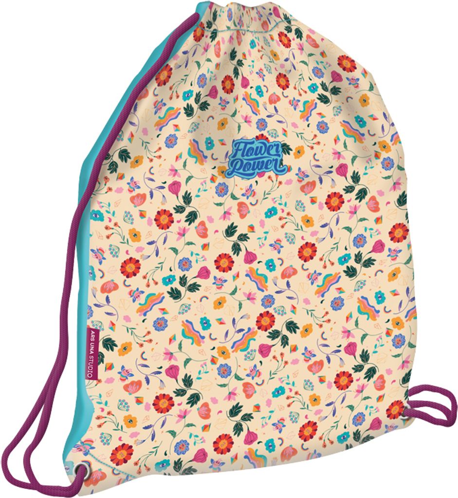 Sáček na přezůvky Flower Power Obrázek produktu 