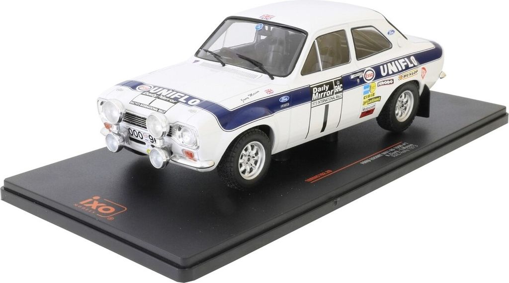 FORD Escort Mk.I RS 1600 #1 RAC Rallye 1973, IXO18RMC102, Maßstab1/18, IXOMODELS