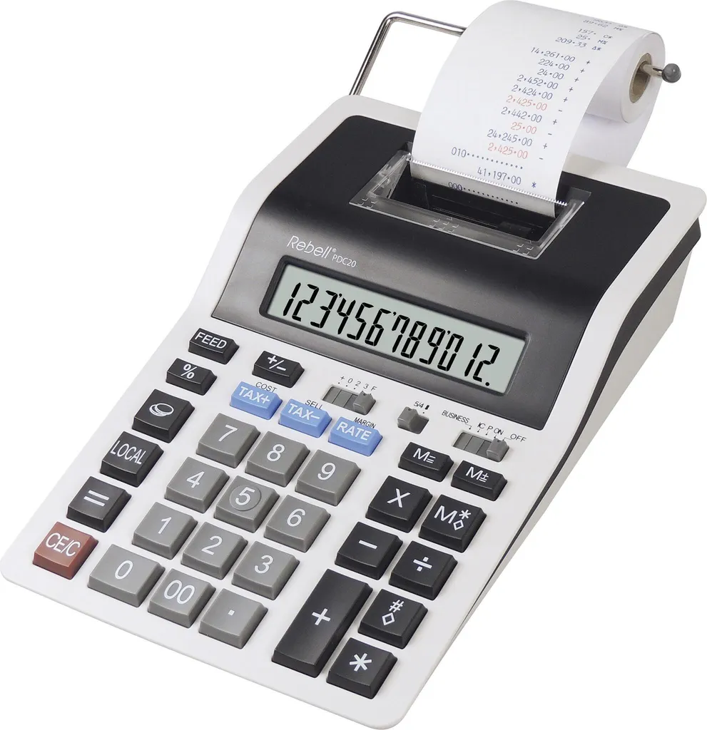 Acquista Rebell PDC 20 Calcolatrice scrivente Grigio - Best Seller