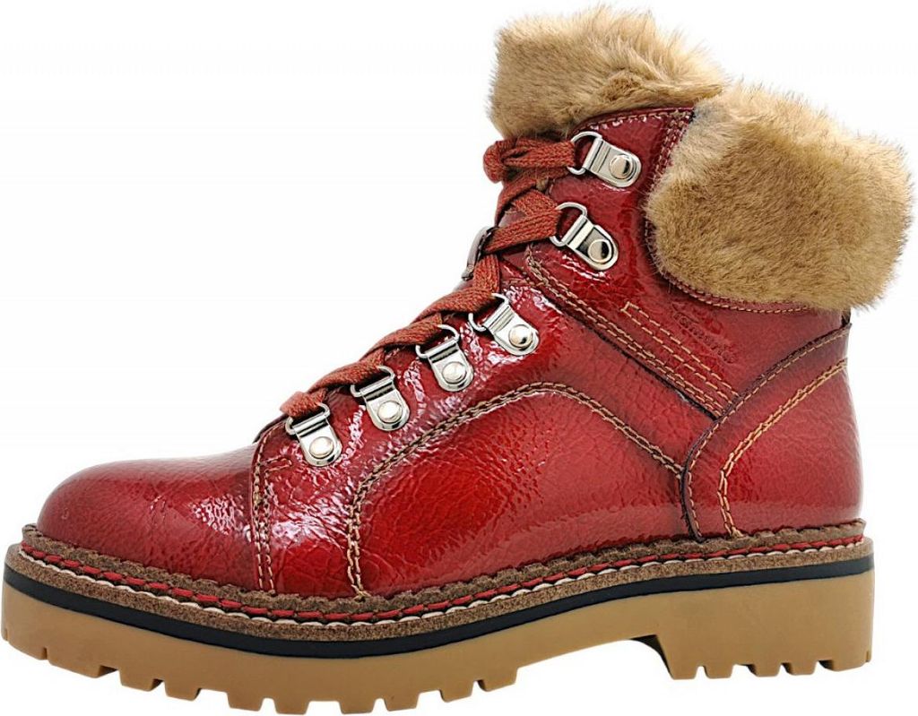 Tamaris donna stivaletto elegante vegano 1-26264-43 rosso Immagine del prodotto 