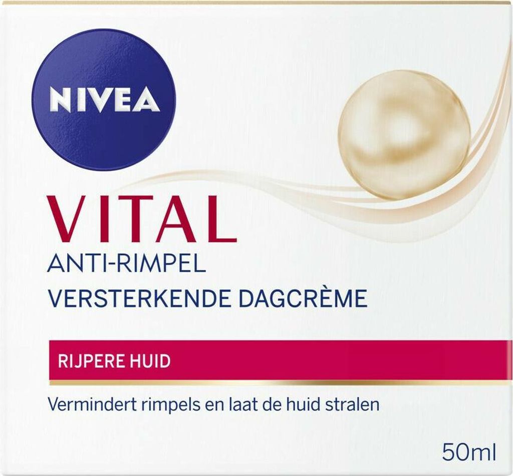 NIVEA VITAL Tagescreme - Anti-Falten Gesichtscreme - Stärkend - 50 ml - 1 Stück