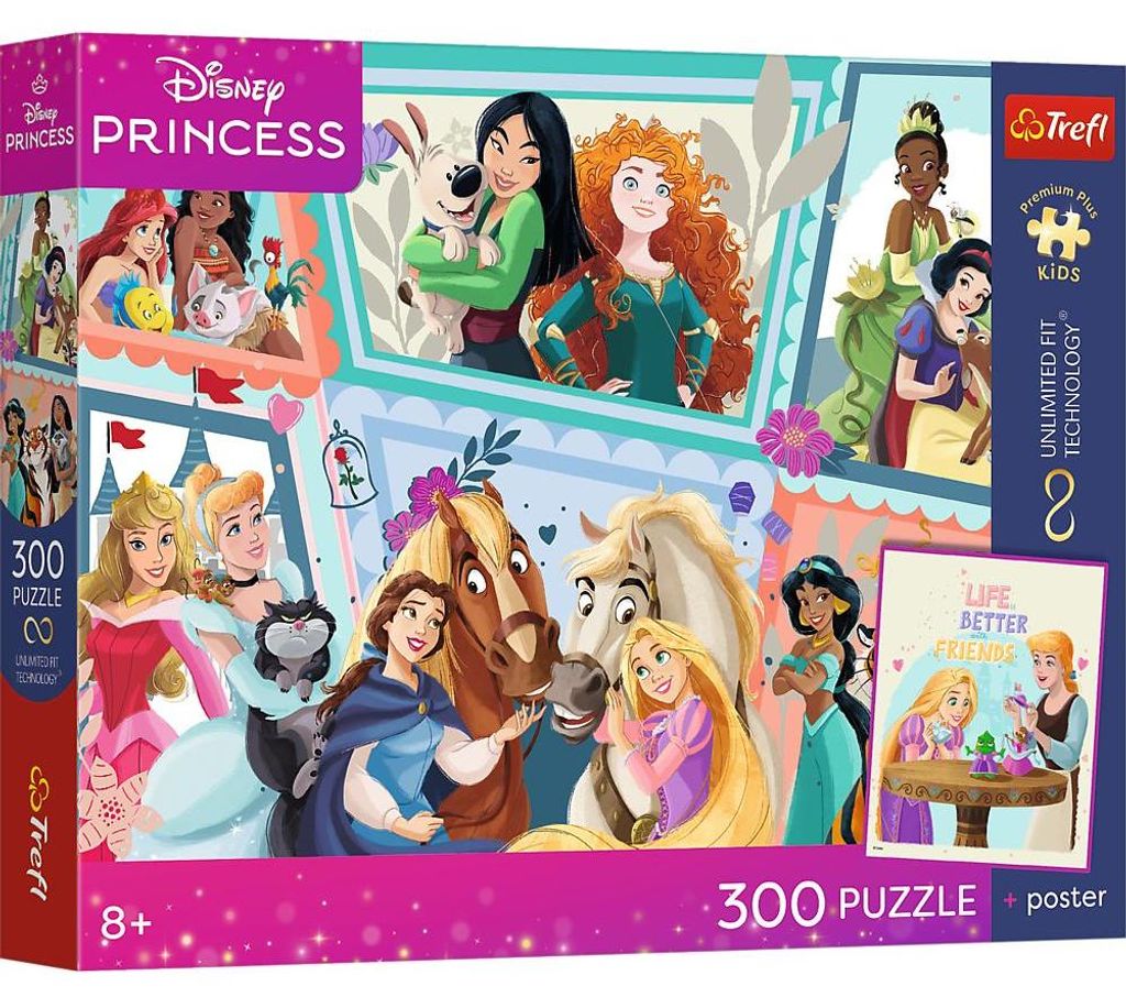 Trefl, Disney Princess, 300 Teile Premium Plus Puzzle