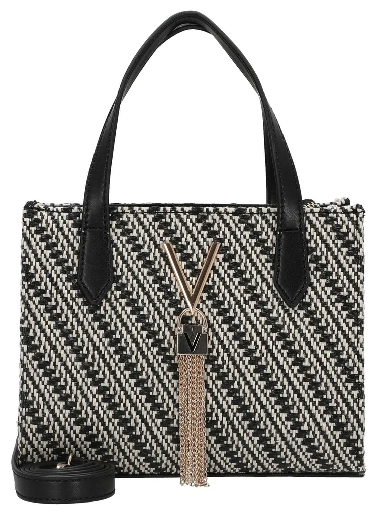 Sac à main de soirée Valentino noir et multicolore format mini