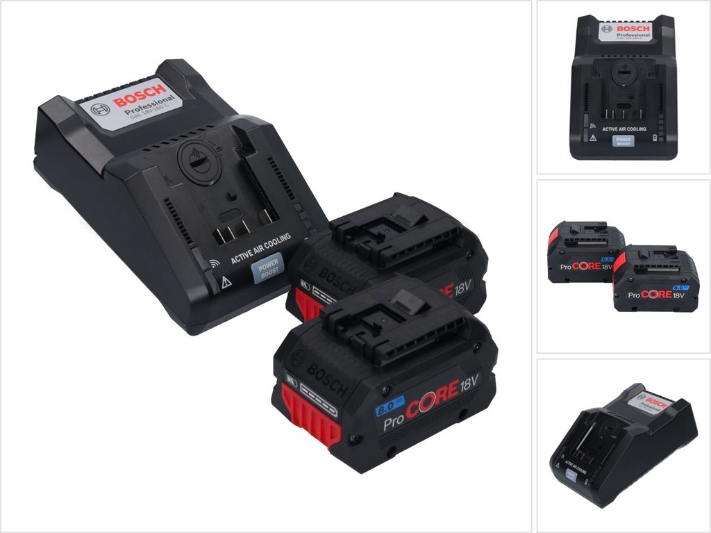 Bosch 2x ProCORE18V Akku 8.0Ah + GAL 18V-160 Produktbild 33