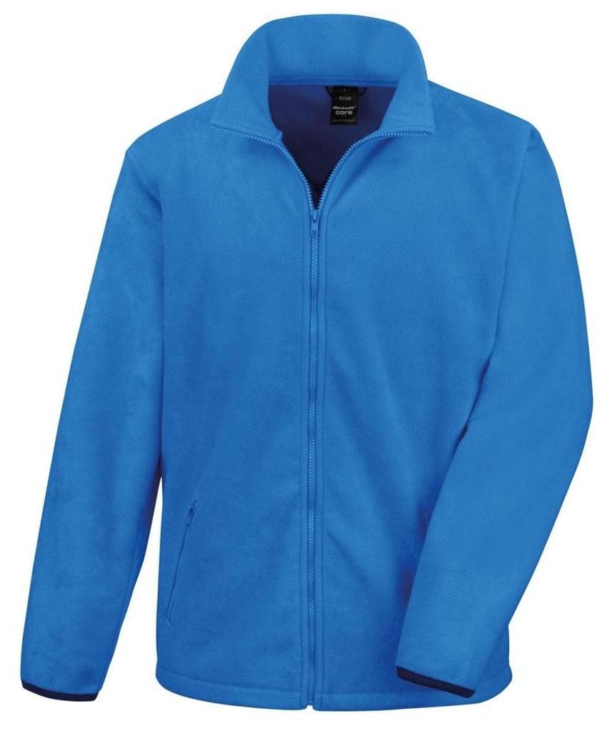Result Core Herren Fleece-Jacke FK608 (M) (Elektrik Blau)