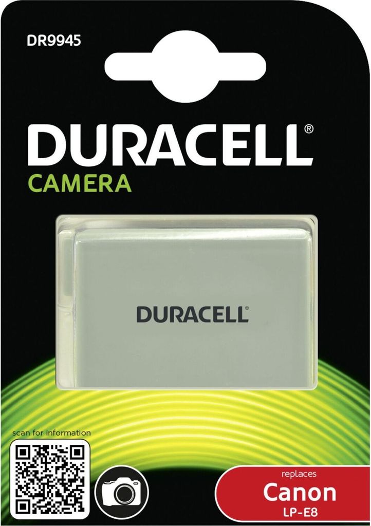 Duracell DR9945 LP-E8 Lithium Ionen (Li-Ion) Akku für Produktbild 