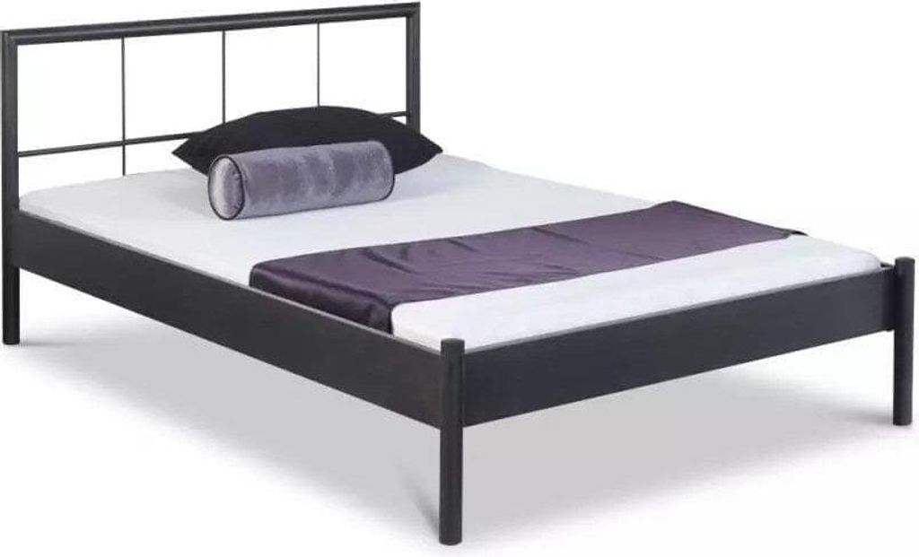 Metallbett Daisy – 140 x 210 cm / dunkelgrau