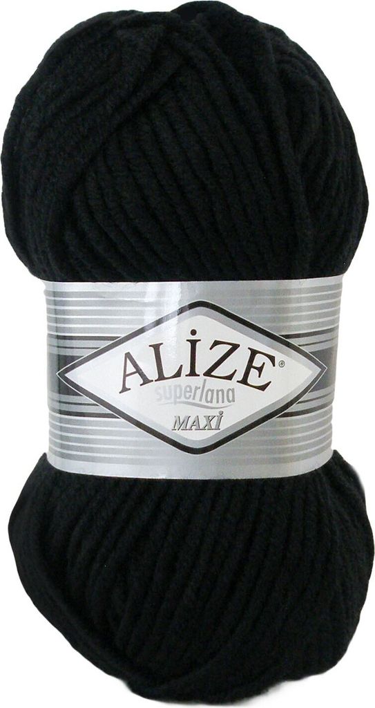 100g Strickgarn Strickwolle Alize Superlana Maxi 25% Wolle, 100g, Farbwahl