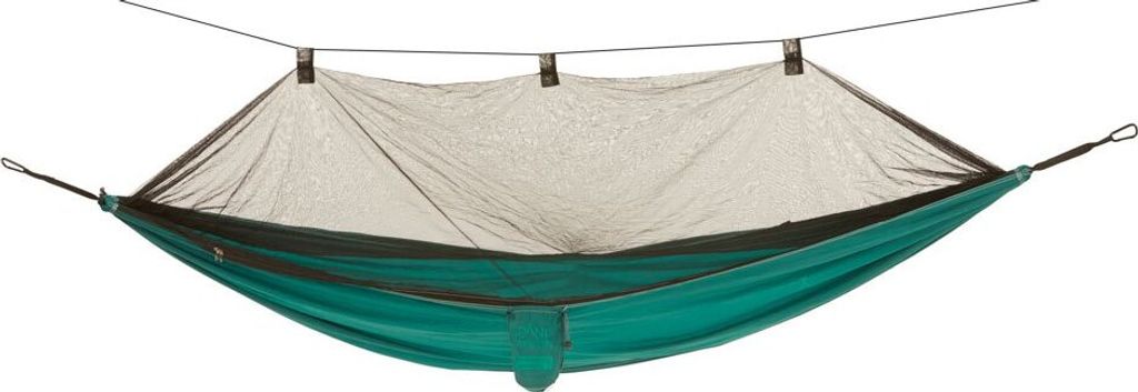 GRAND CANYON MOSQUITO HAMMOCK / leichte Hängematte mit Moskitonetz inkl Befestigung / Reisehängematte/ nur 660g/ 270 x 150cm/ kleines Packmaß / ...