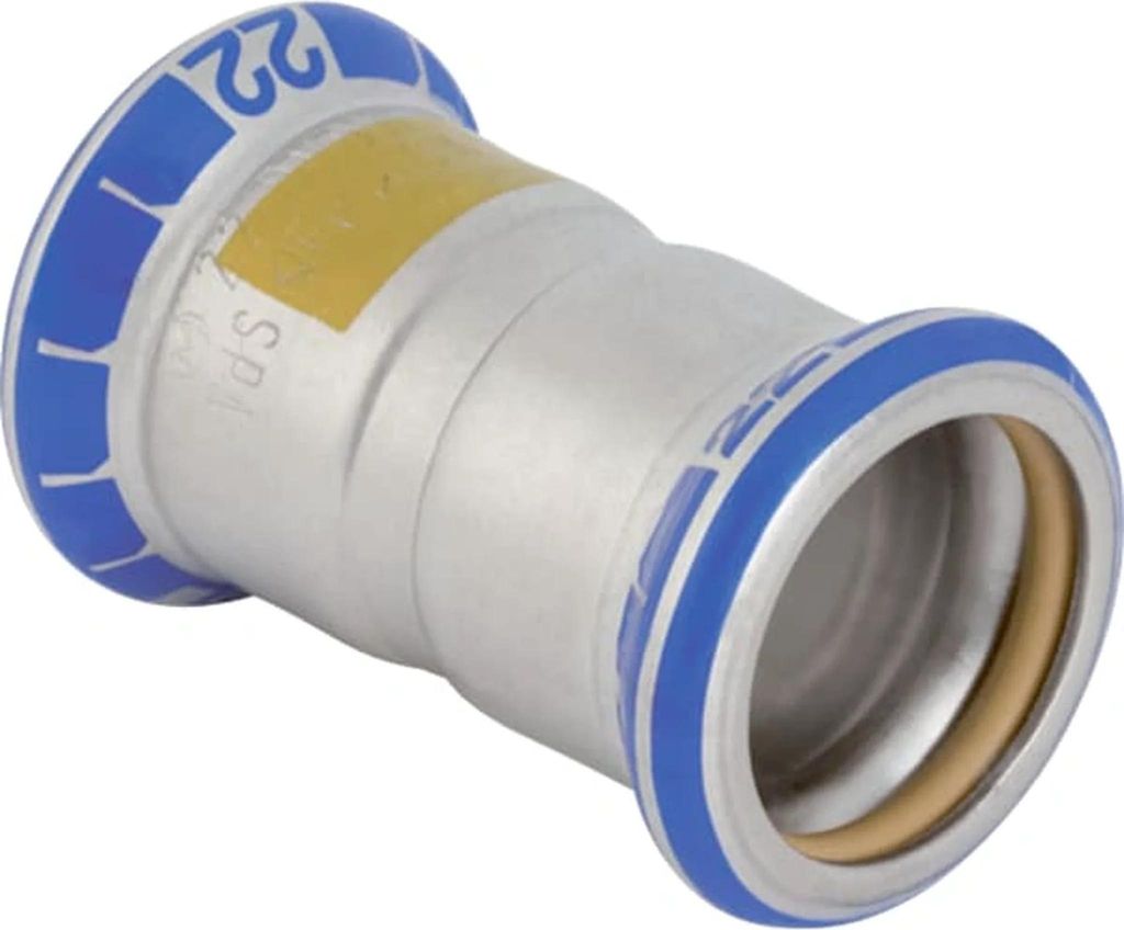 Geberit GE Mapress, Edelstahl, Gas, Muffe, d15mm, 1 Stk.