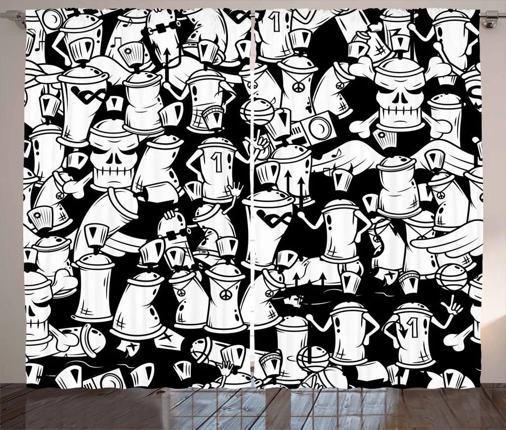 Tenda Urban Graffiti ABAKUHAUS: Il Look Street Art Perfetto 280x245 cm