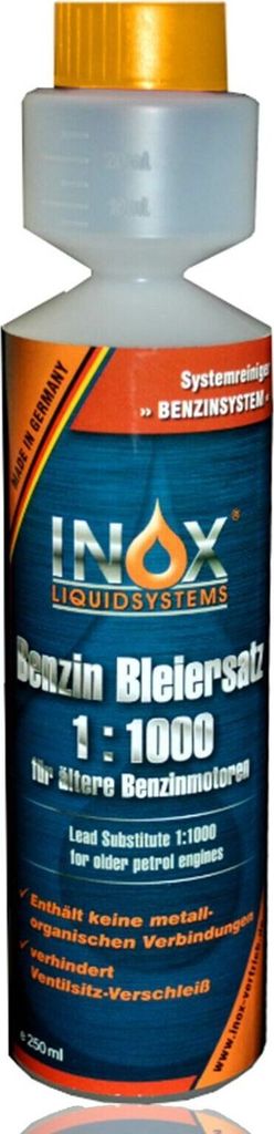 INOX Benzin Blei Ersatz 250ml Bleizusatz Additiv Ventilschutz Korrosionsschutz