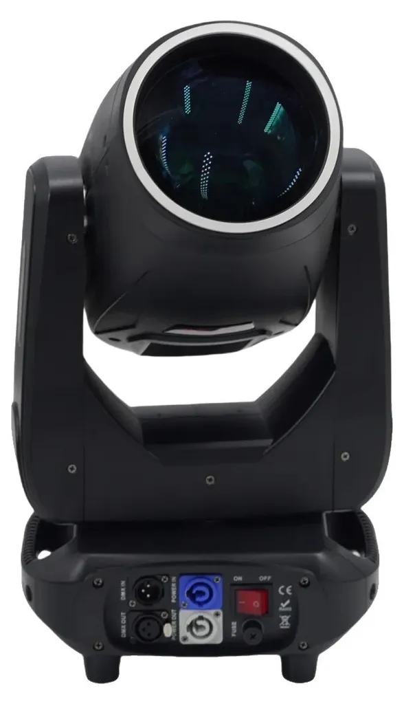 Lyre Mobile DMX512 : Solution d'Éclairage Pro avec Prisme 48 Faces