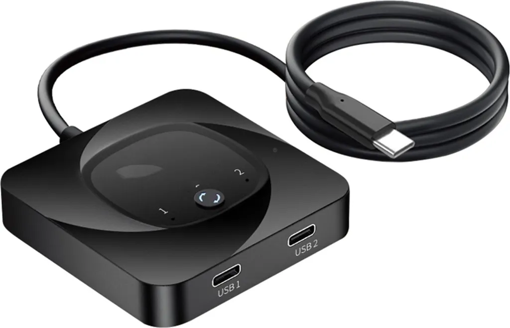Partagez un Écran 8K entre 2 Appareils USB-C avec Charge PD 100W HDR