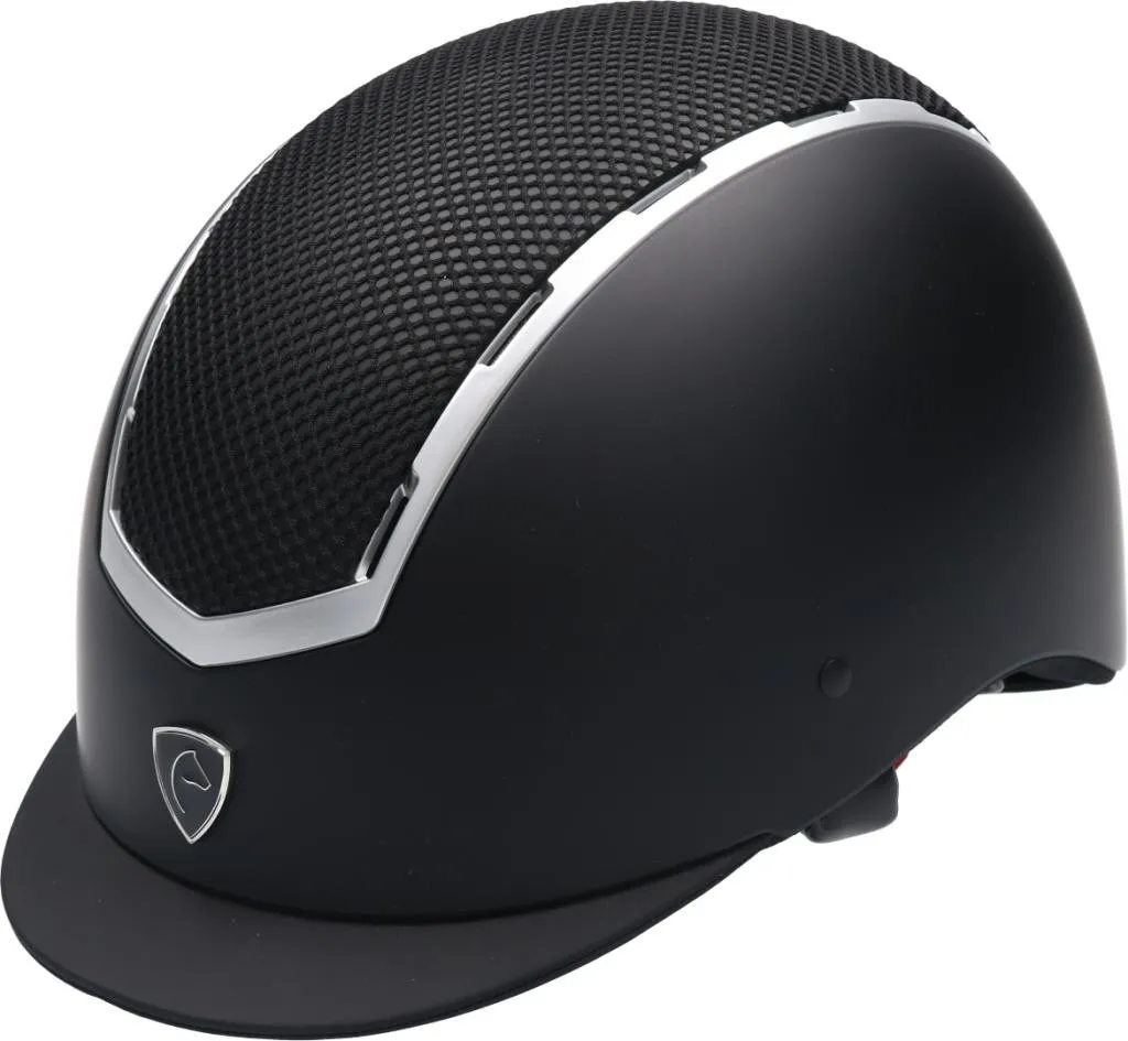 Insert Casque Equit.mesh Respirant Noir 52-54 - Textile Haute Densité