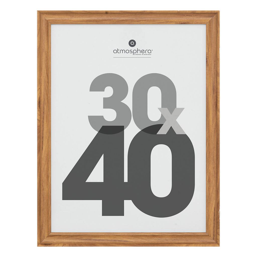 Fotorahmen "mae" aus holz 30x40cm - Atmosphera créateur d'intérieur