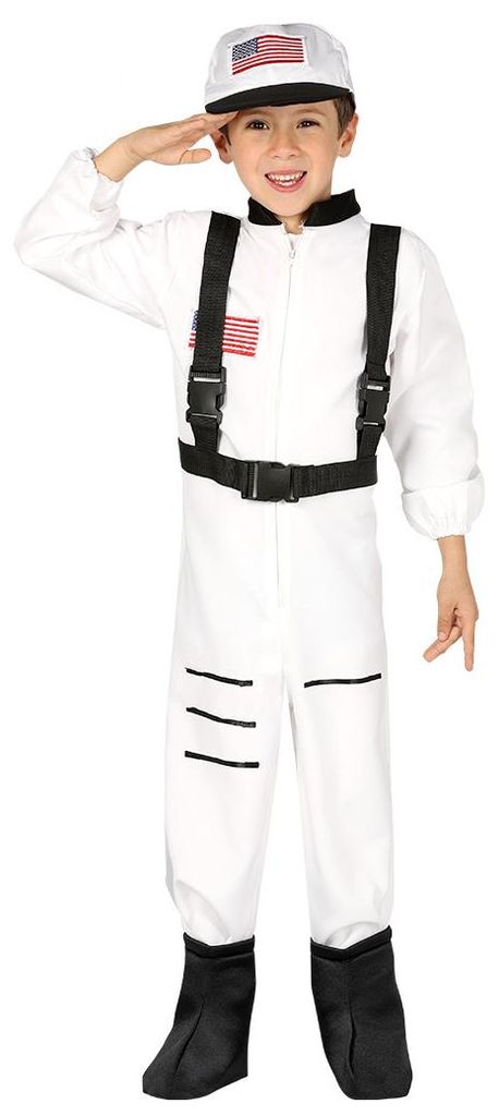 Astronaut Kostüm für Kinder Gr. 110-146, Größe:110/116 Produktbild 