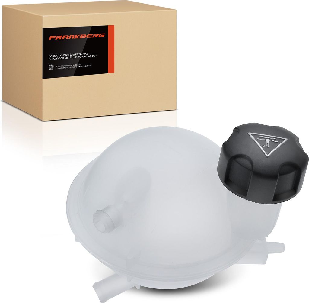 Frankberg 1x Ausgleichsbehälter Kühlmittelbehälter für Peugeot 307 2004-2010 Citroën C4 Coupe