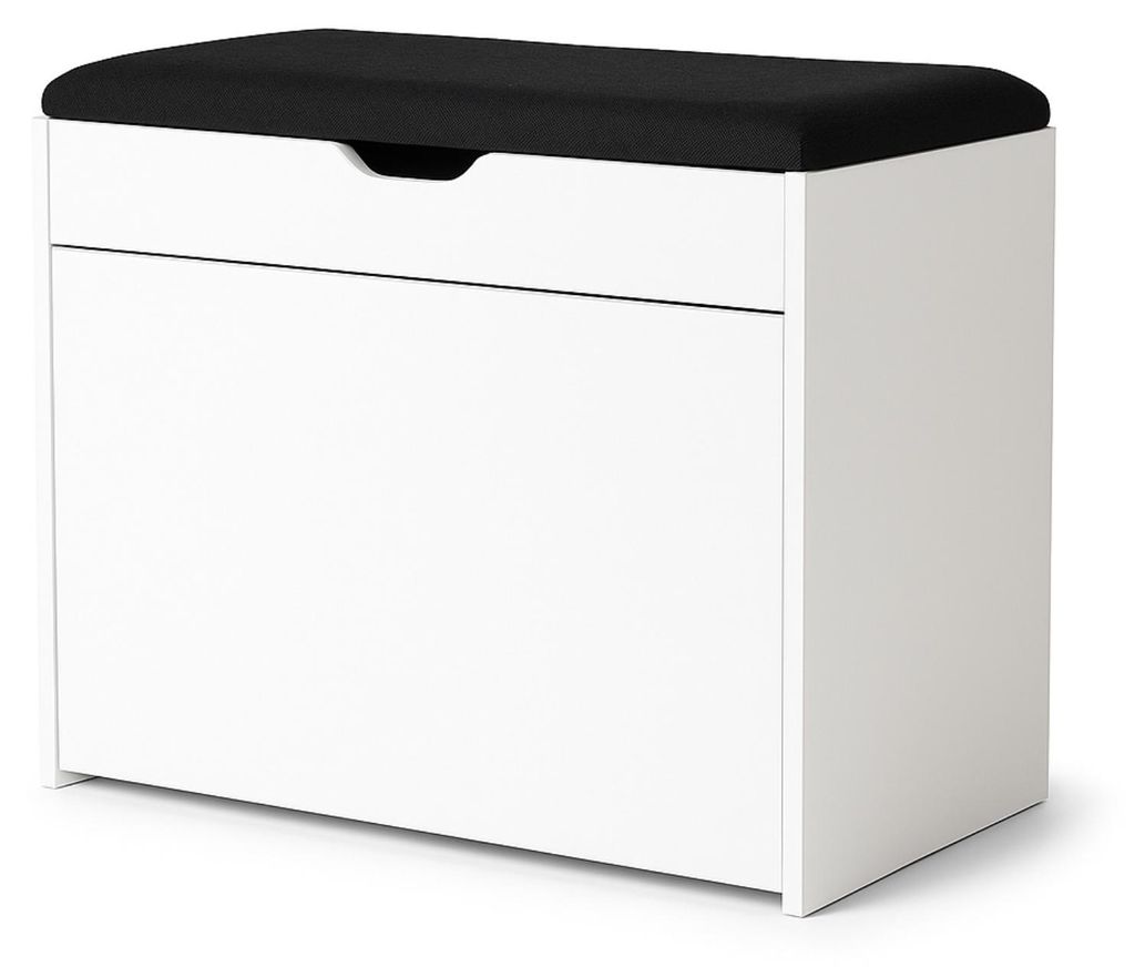 Schuhschrank mit Sitzfläche und ausziehbaren Regalen SCALA, Produktbild 