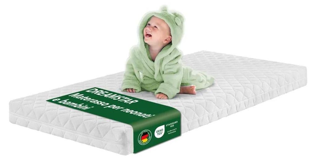 Materasso per neonati e bambini di alta qualità | 60 x 120 Immagine del prodotto 