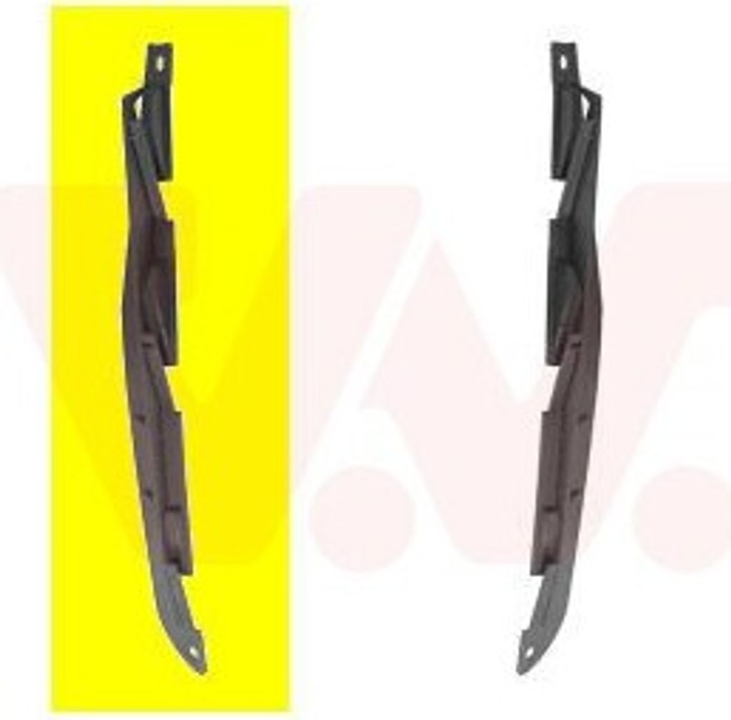 VAN WEZEL 5826568 Stoßstangenhalter Vorne Rechts für VW Caddy II Kastenwagen (9K9A) Polo Classic (6V2) Polo Variant (6V5) Caddy II Kombi (9K9B)