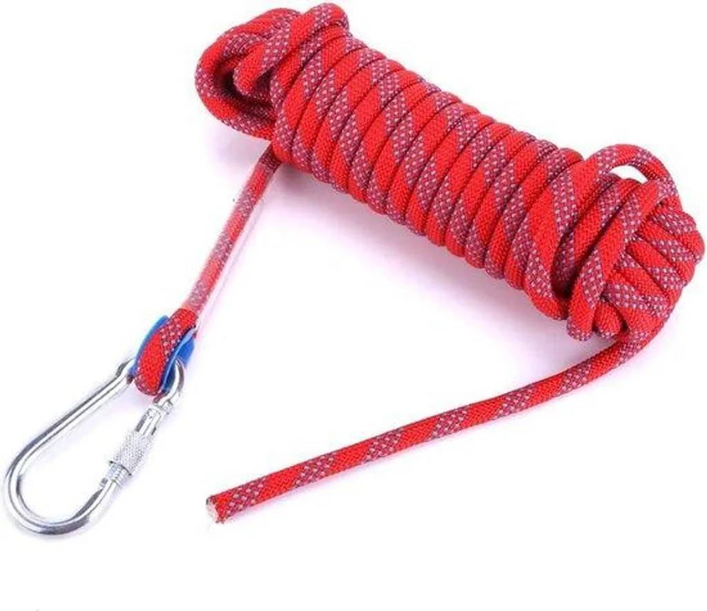 Corde de secours 10mm en paracorde pour l'extérieur et le bivouac