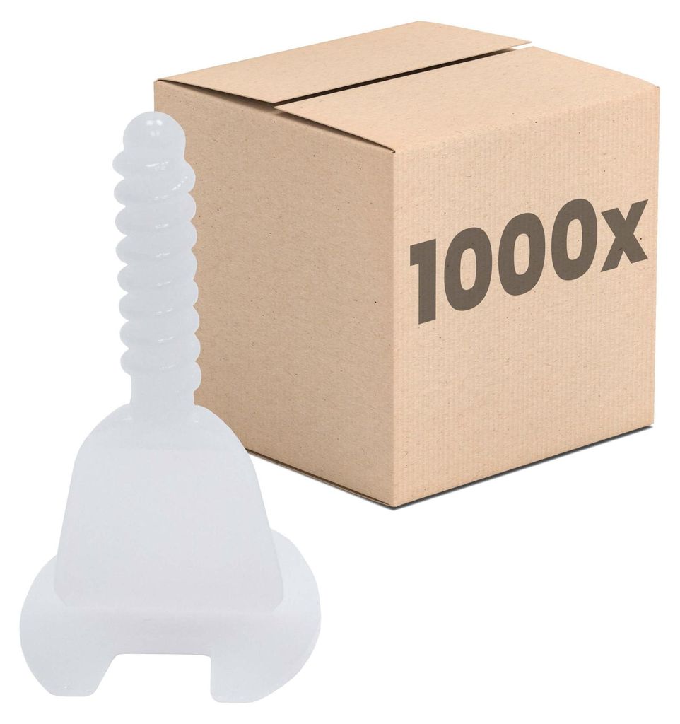 Dalsys Fliesen Nivelliersystem, 1mm, 1000 Laschen, Produktbild 